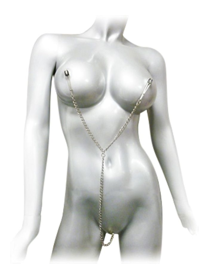 Tepel en clitoris klemset