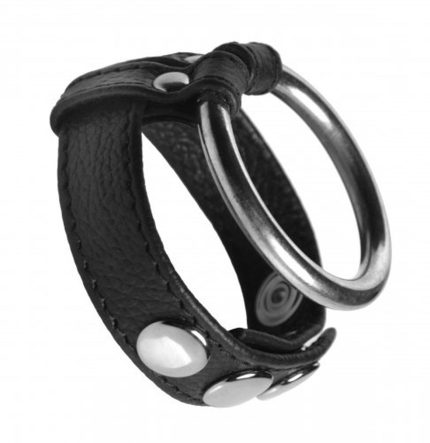 Combinatie van penisring met balstretcher