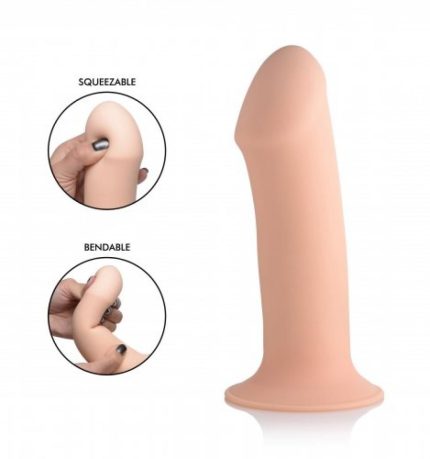 Dikke flexibele dildo