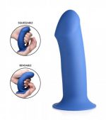 Dikke flexibele dildo