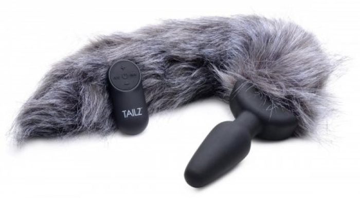 Realistische staart van fake-fur