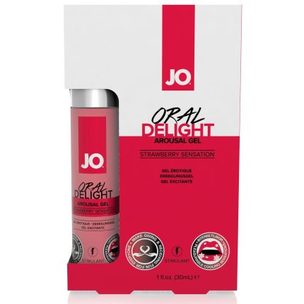 Stimulerende gel met aardbeiensmaak