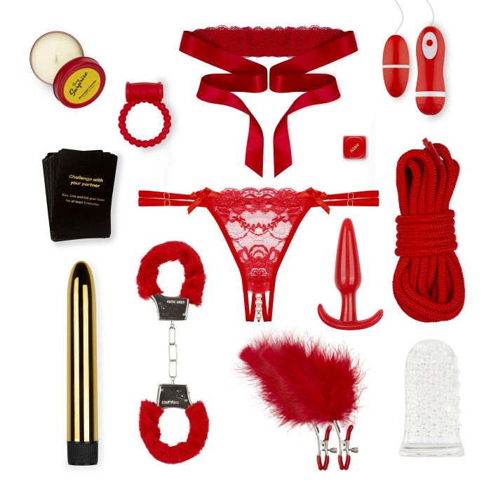 Inclusief 4 soft bondage items