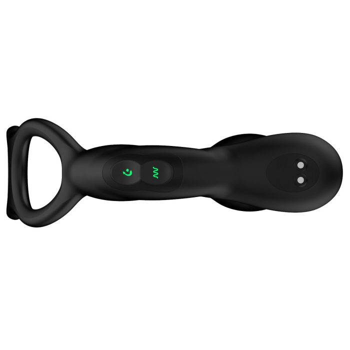 Met cockring & ball stretcher