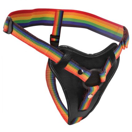 Kunstleren strap-on harnas