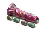 Ovipositor dildo met siliconen eieren