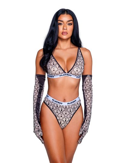 Tweedelige set met string