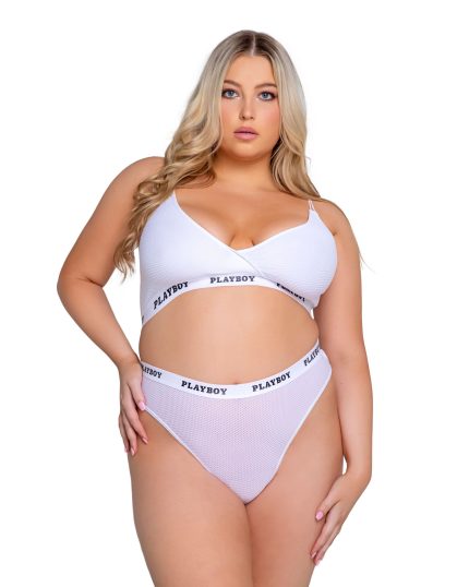 Soft cup BH met bijpassende string