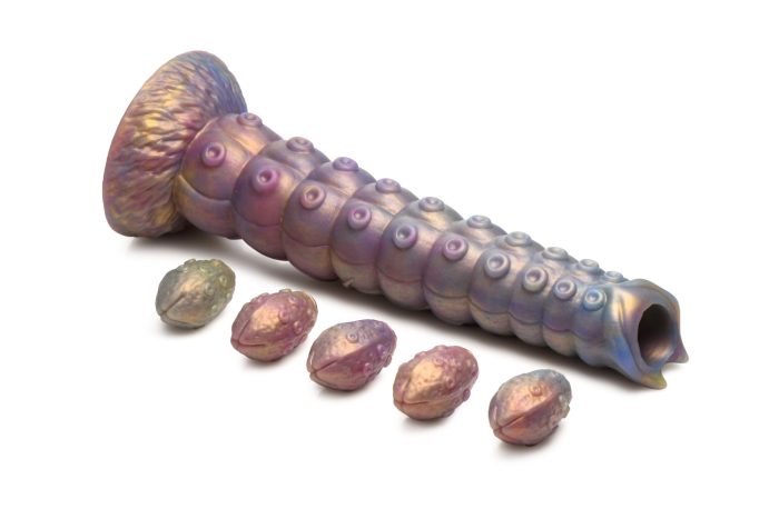 Kleurrijke schacht met diverse texturen