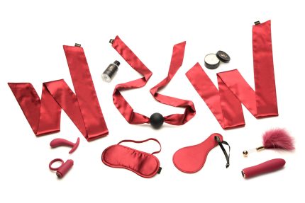 Set voor sensuele bondage massage