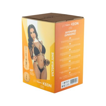 Victoria June sleeve met realistische structuur
