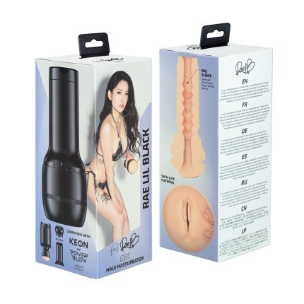 Realistische replica van Rae Lil Black