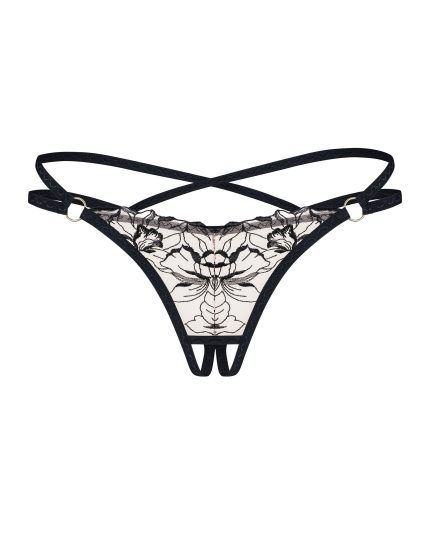 Mesh string met open kruis