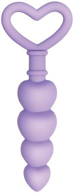 Hartvormige anaal plug
