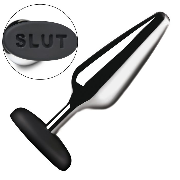 Lichtgewicht metalen buttplug