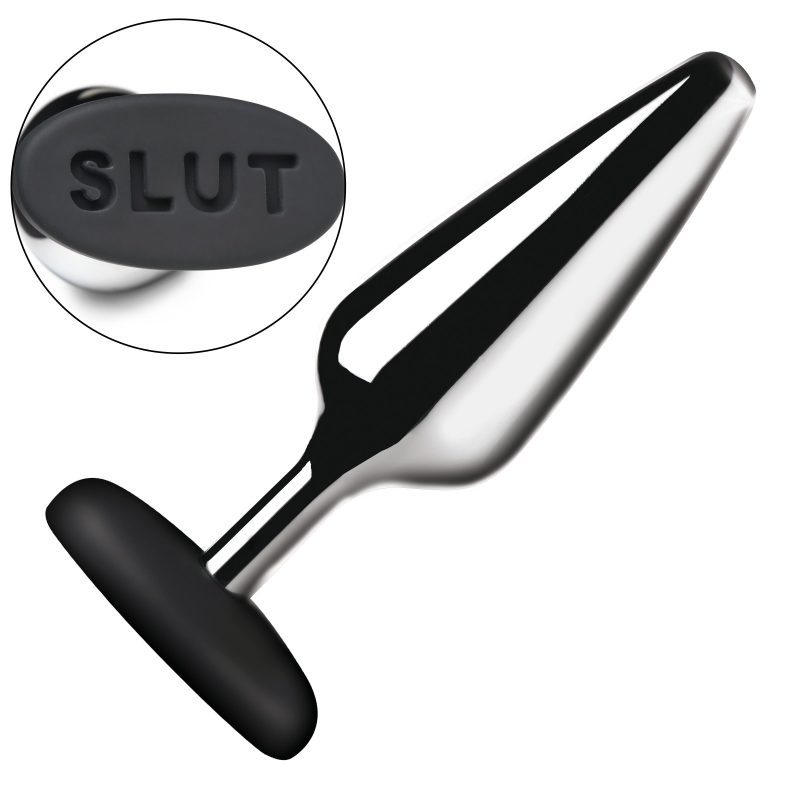 Lichtgewicht metalen buttplug