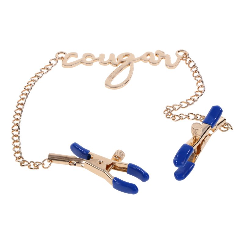 Luxueuze gouden ketting met "Cougar"