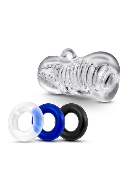Inclusief drie cockrings (3