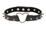 Stijlvolle halsband met spikes