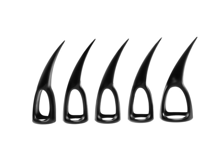 Set van 10 ringen in verschillende maten