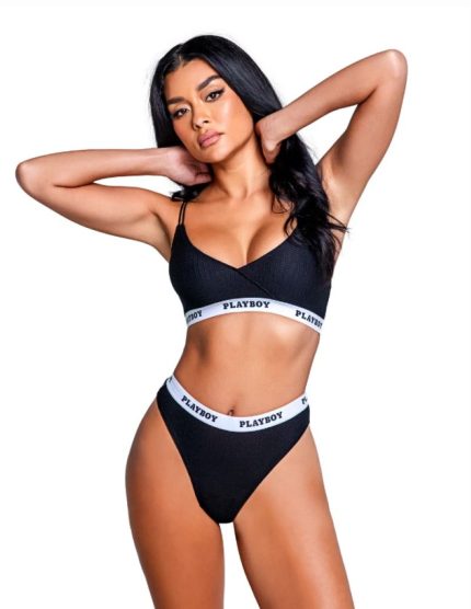 Soft cup BH met bijpassende string