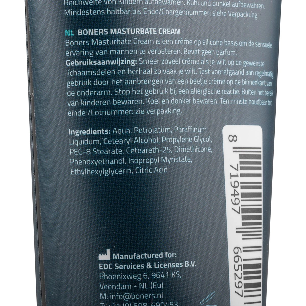 Boners - Masturbation Cream 100 ml - Afbeelding 5