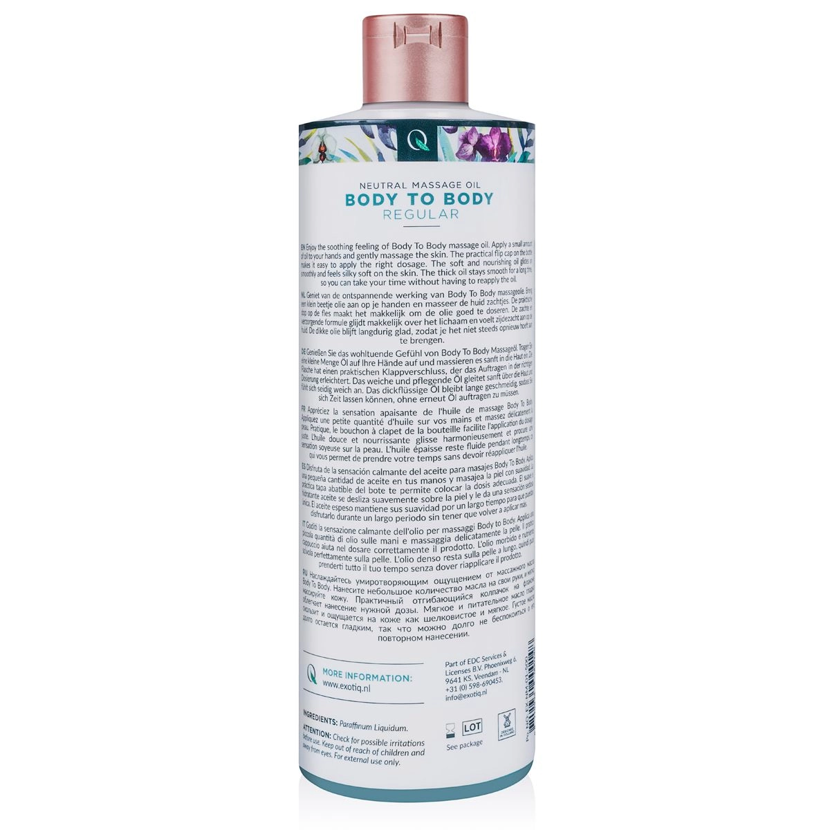Exotiq - Body To Body Oil 500 ml - Afbeelding 3