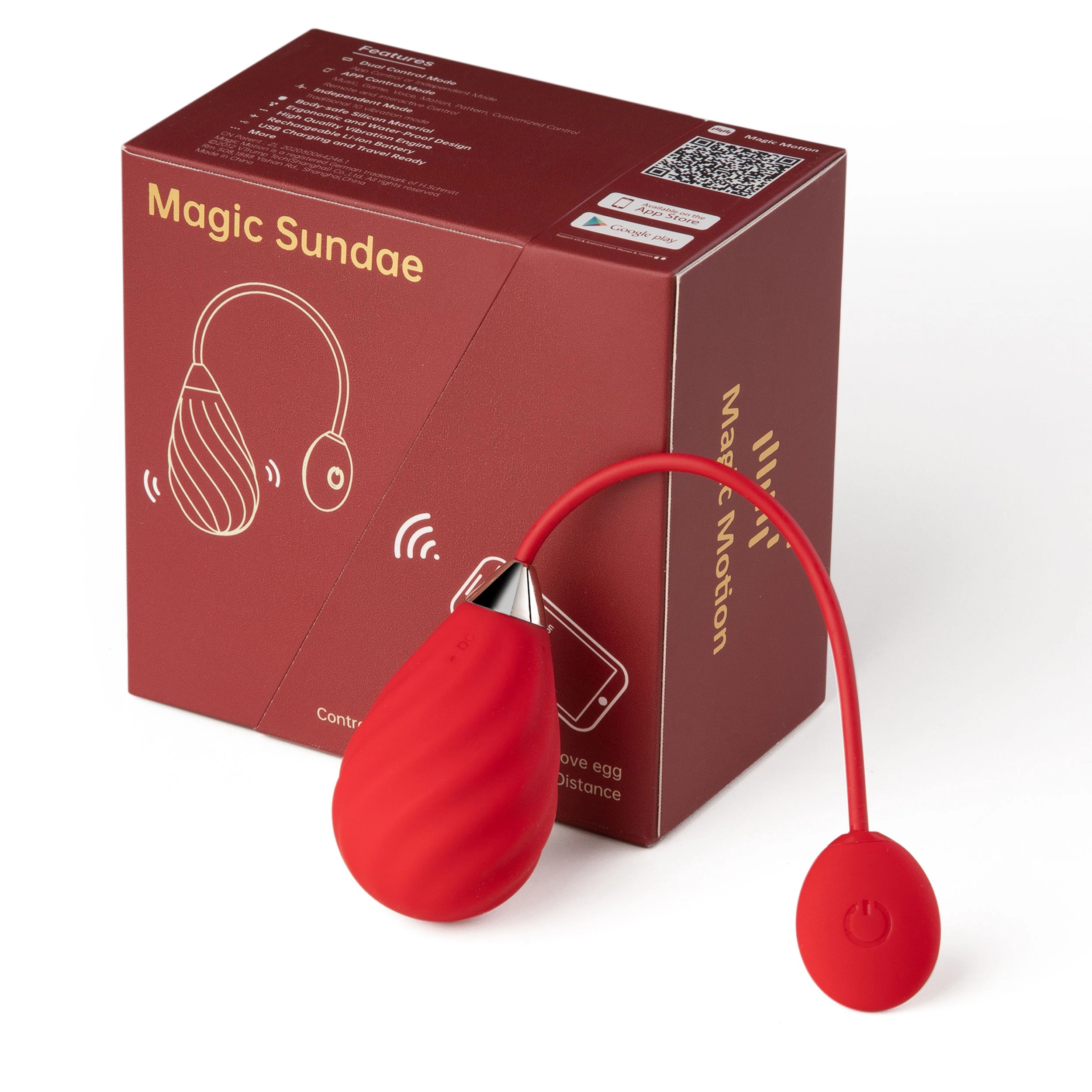Magic Motion - Magic Sundae App-Controlled Vibrating Egg - Afbeelding 4