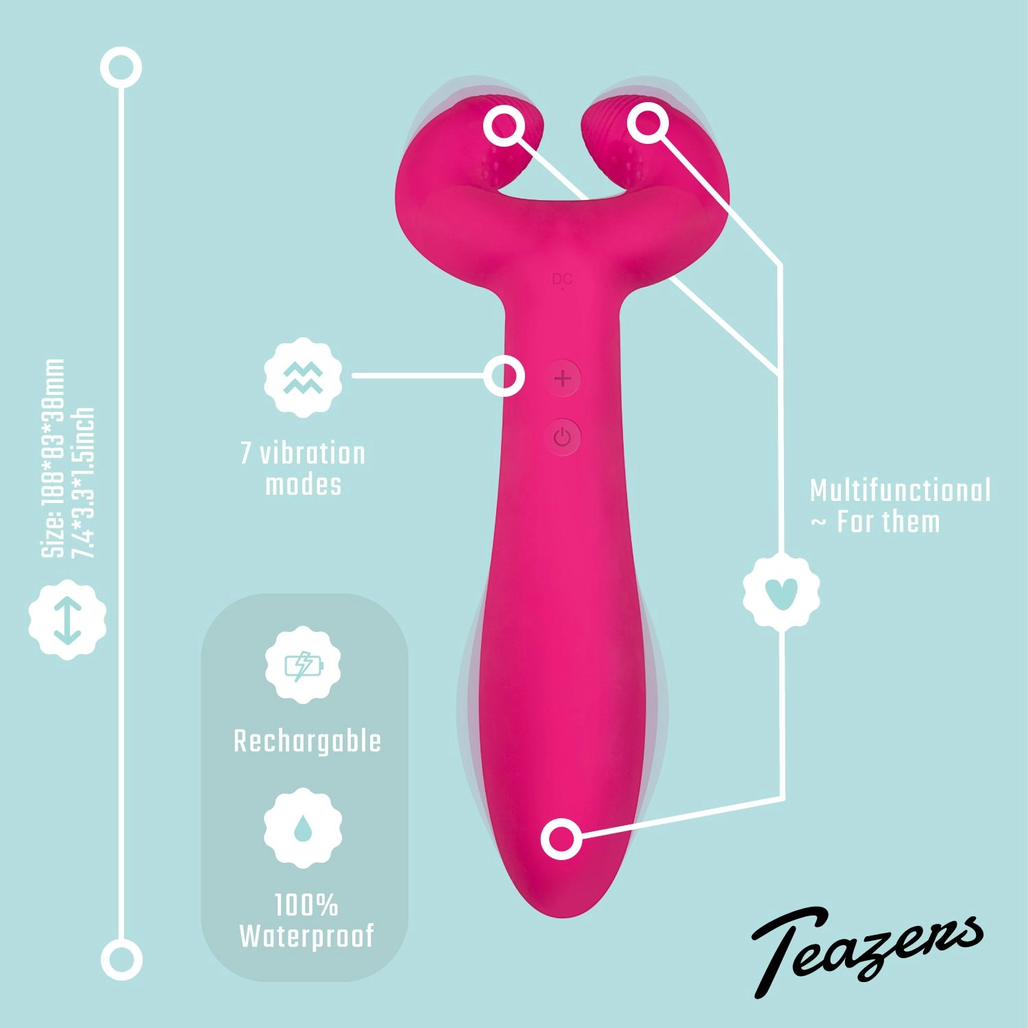 Teazers - Pair Vibrator - Afbeelding 6