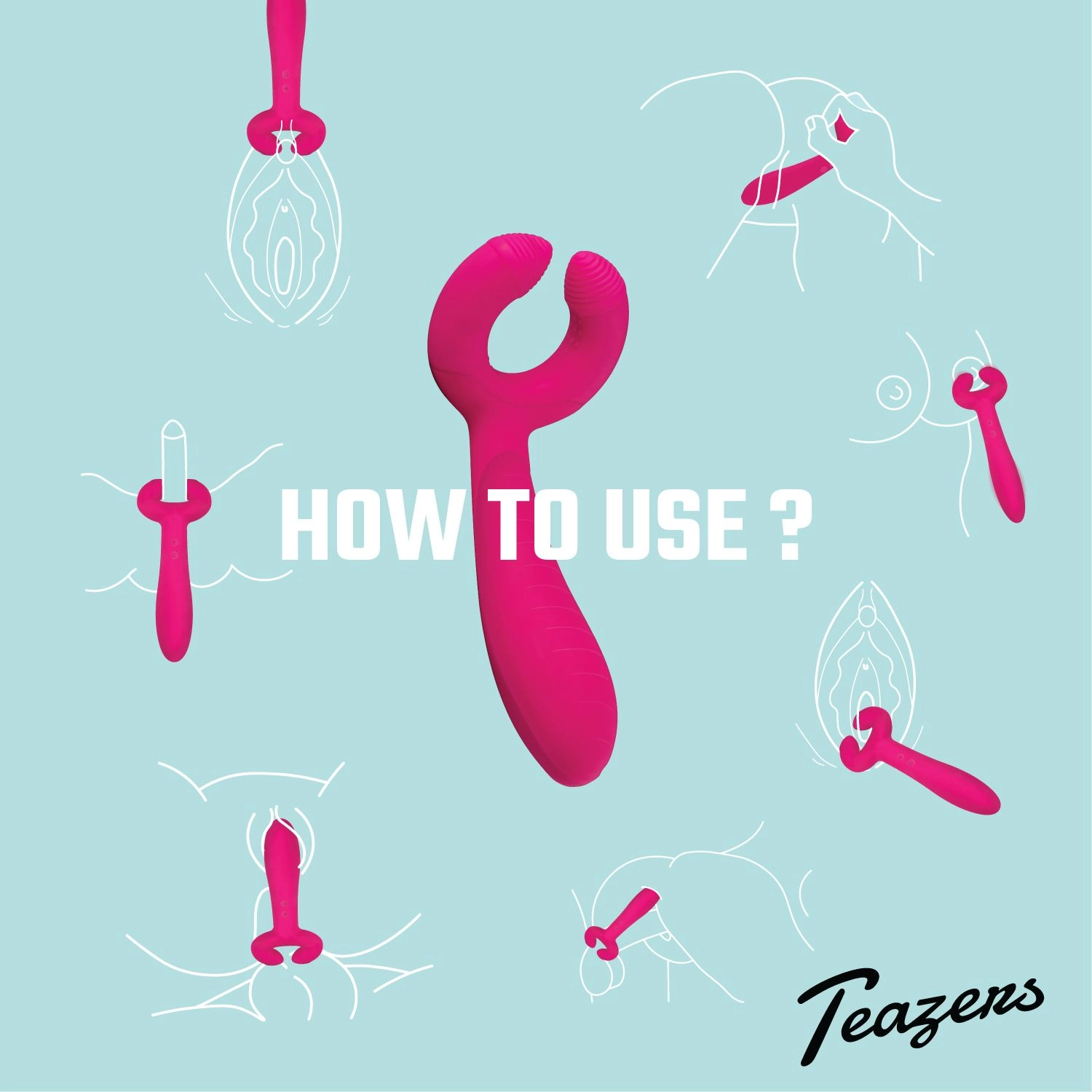 Teazers - Pair Vibrator - Afbeelding 3