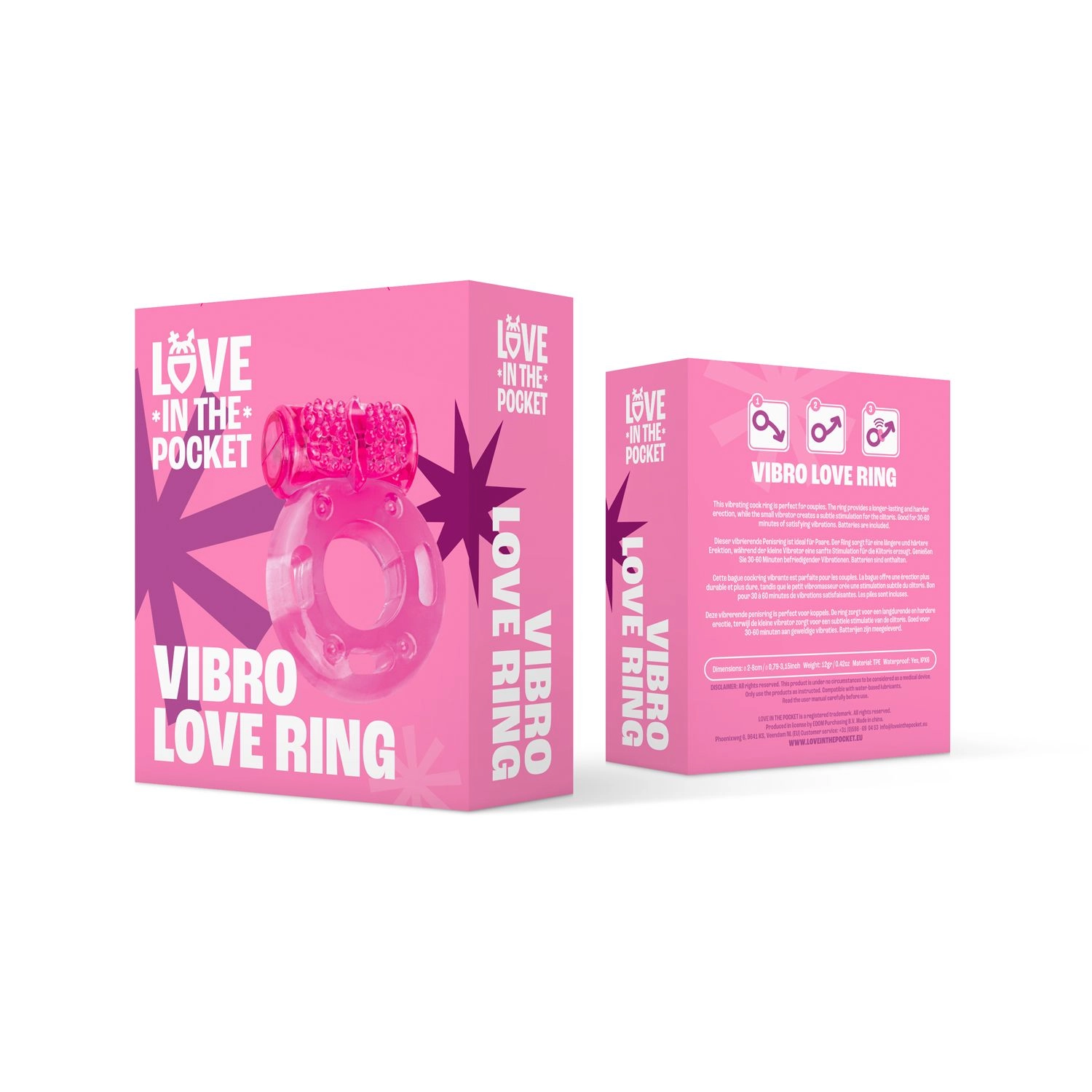 Love in the Pocket - Love Ring Vibrating - Afbeelding 8