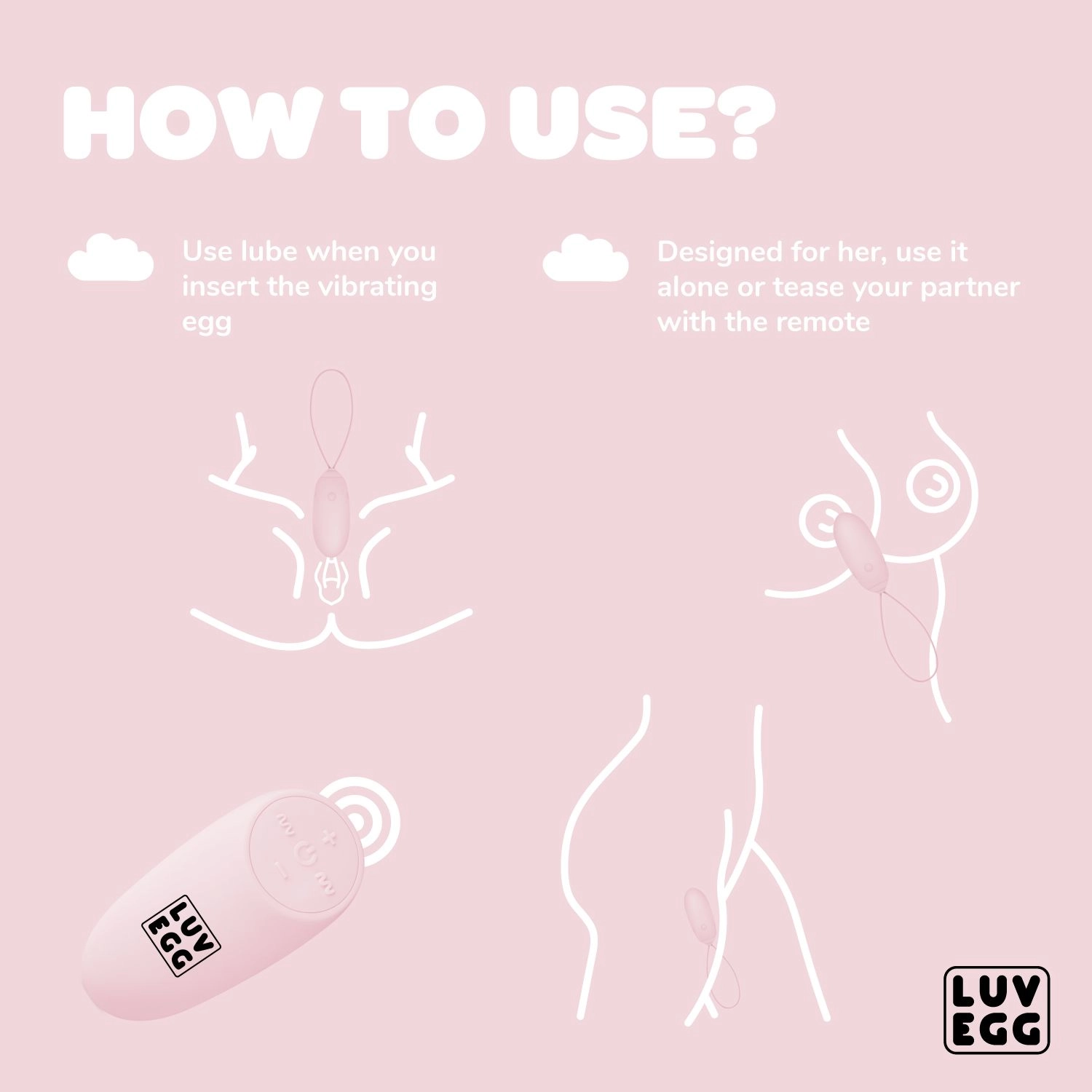 LUV EGG Pink - Afbeelding 5