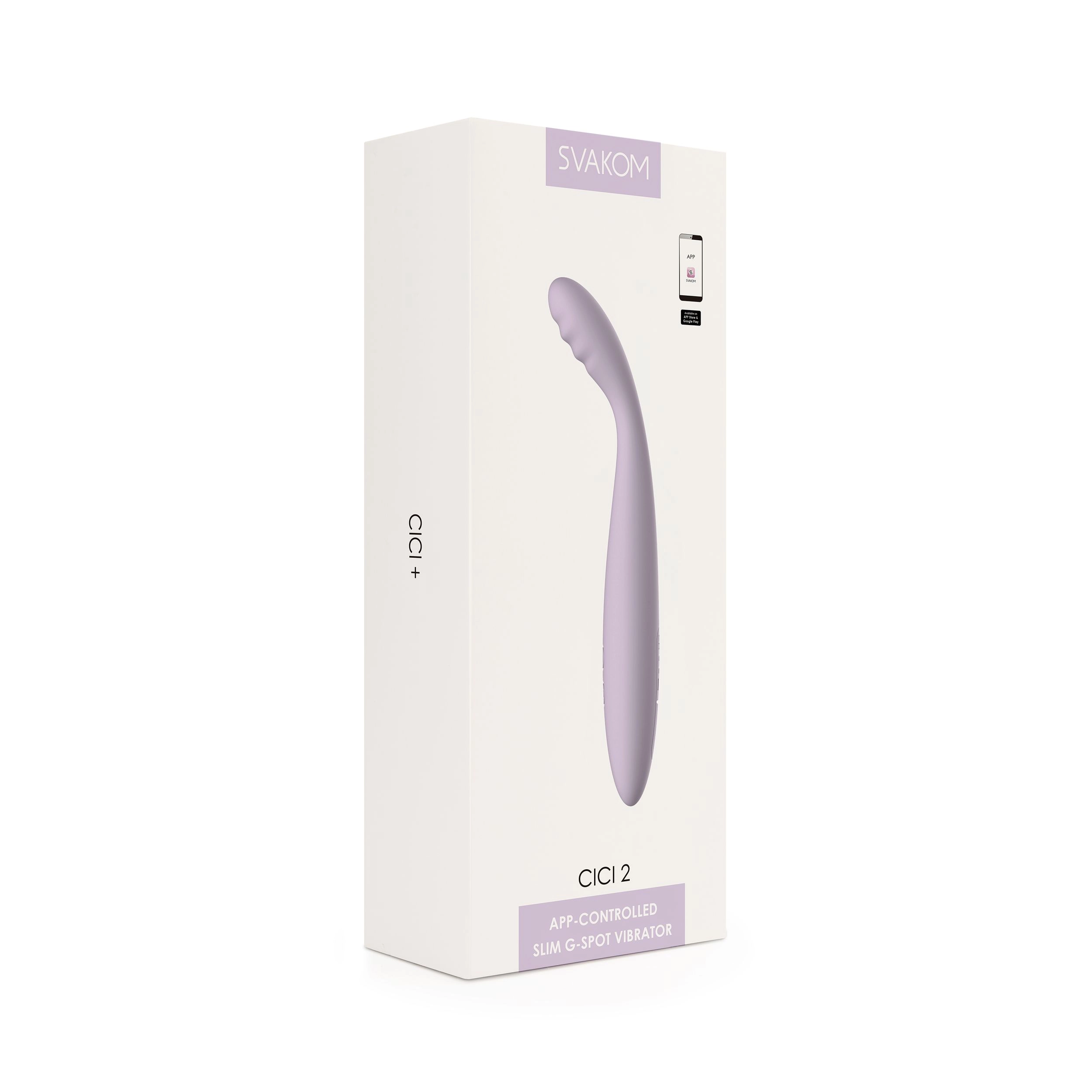 SVAKOM - Cici 2 Flexible G-spot Vibratror - Lavender - Afbeelding 6