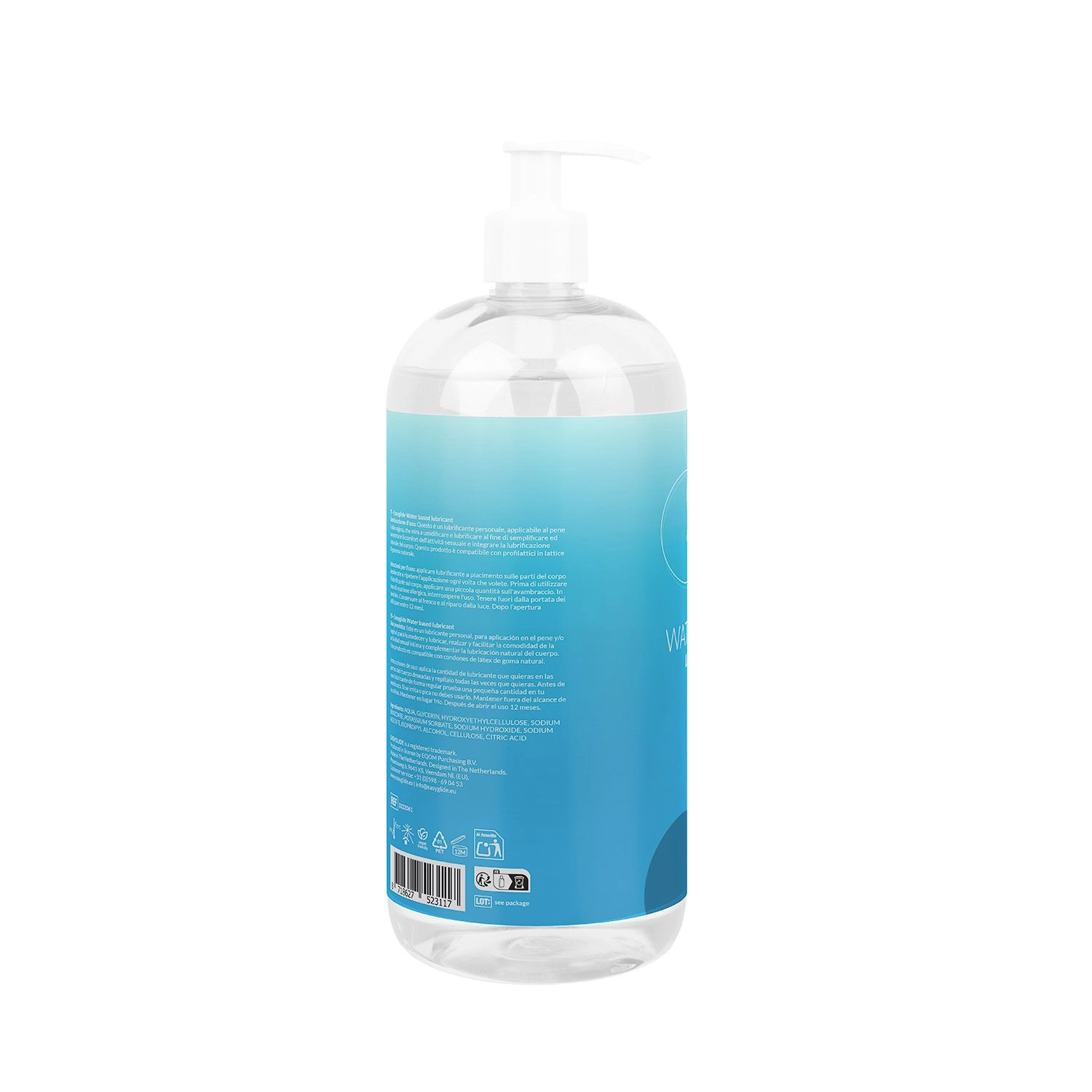 EasyGlide - Water-Based Lubricant 1000 ml - Afbeelding 2