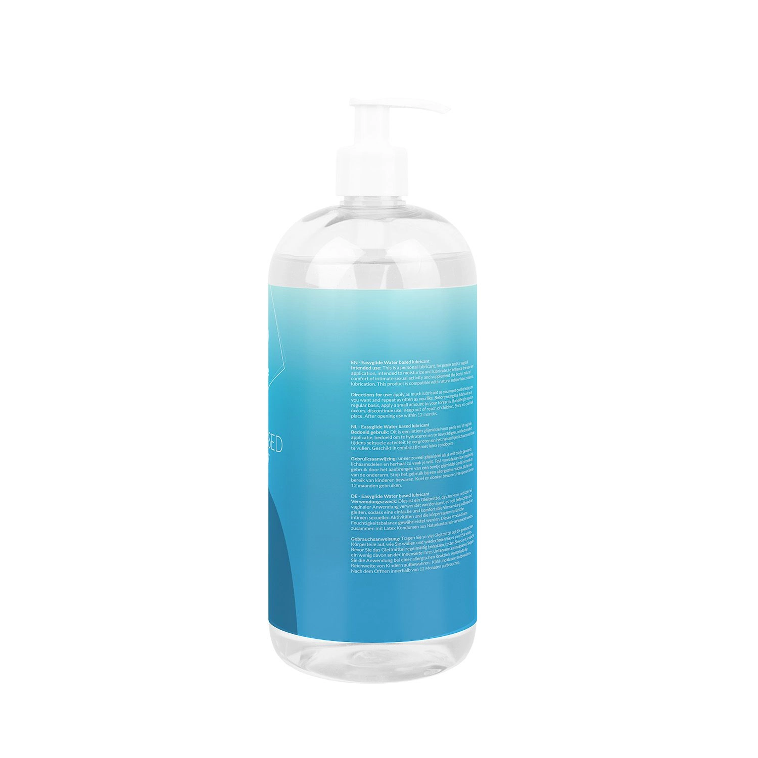 EasyGlide - Water-Based Lubricant 1000 ml - Afbeelding 3