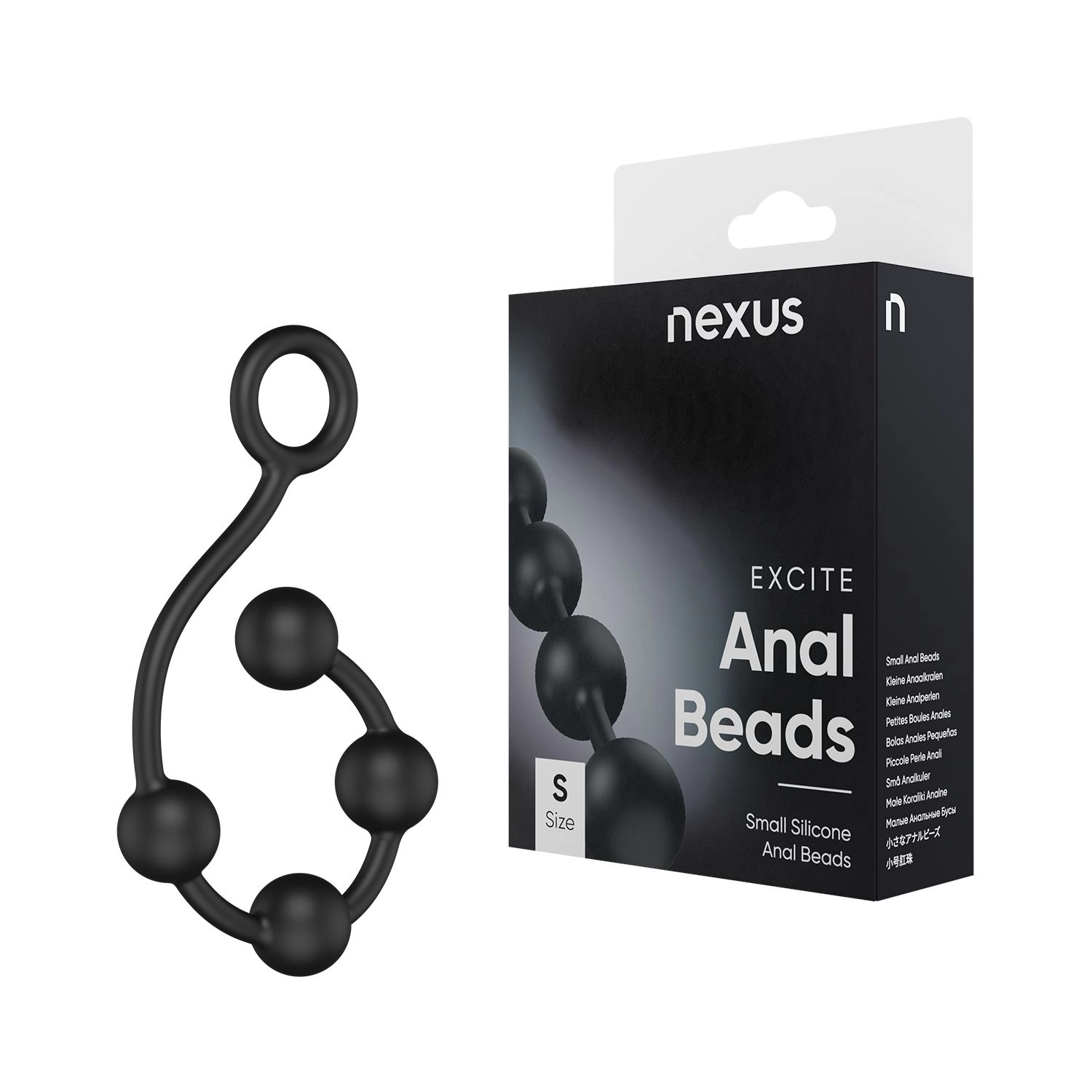 Nexus - Excite Siliconen Anaal Kralen - Small - Afbeelding 6