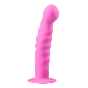 EasyToys Anal - Roze Siliconen Dildo Met Zuignap - 14 cm