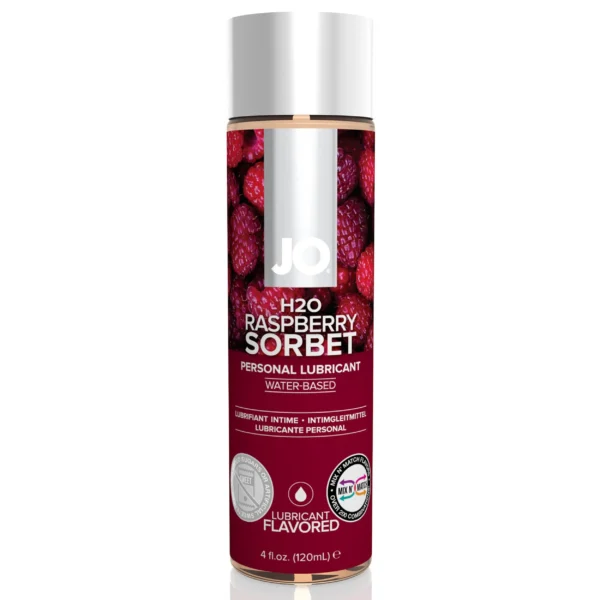 System JO - H2O Glijmiddel Appel, Perzik, Vanille, Framboos, Ananas, Tropisch, Kers of Watermeloen - 30 ml - Afbeelding 4