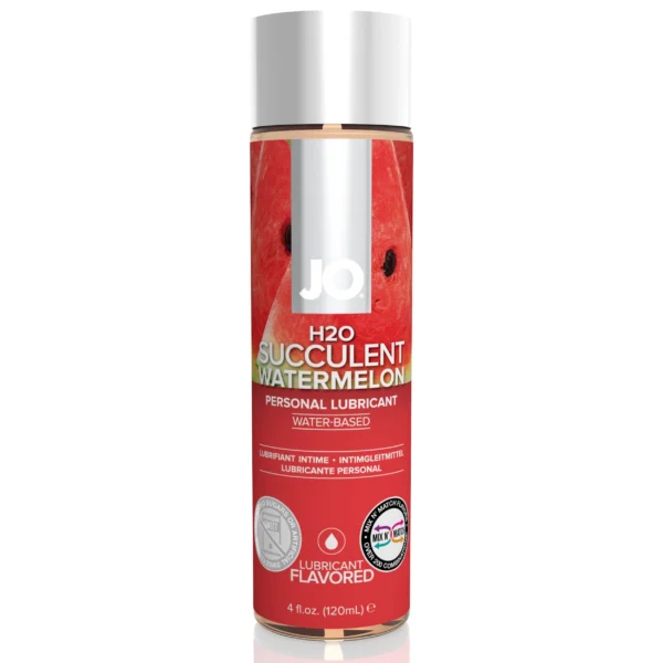 System JO - H2O Glijmiddel Appel, Perzik, Vanille, Framboos, Ananas, Tropisch, Kers of Watermeloen - 30 ml - Afbeelding 3