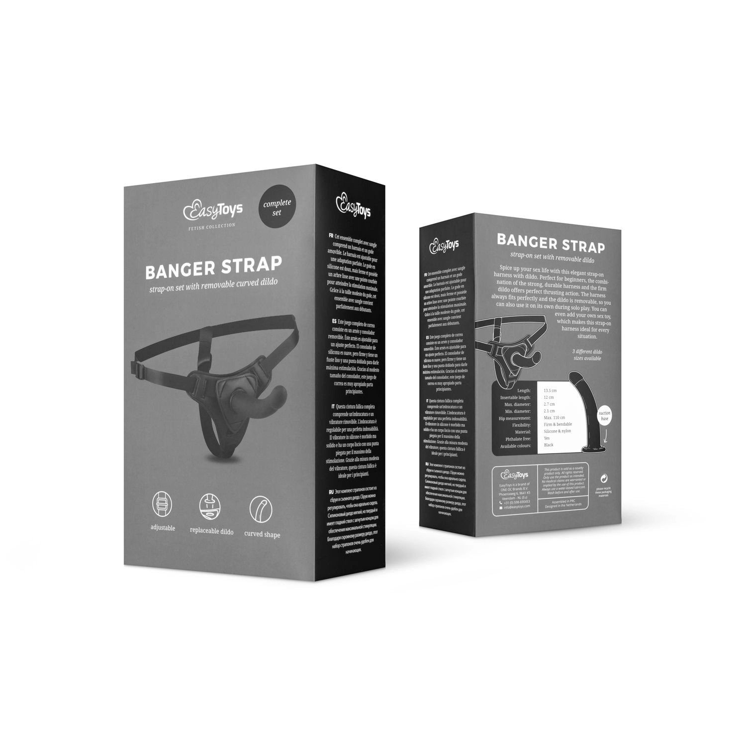 Easytoys Fetish - Pegging Starter Set - Afbeelding 3