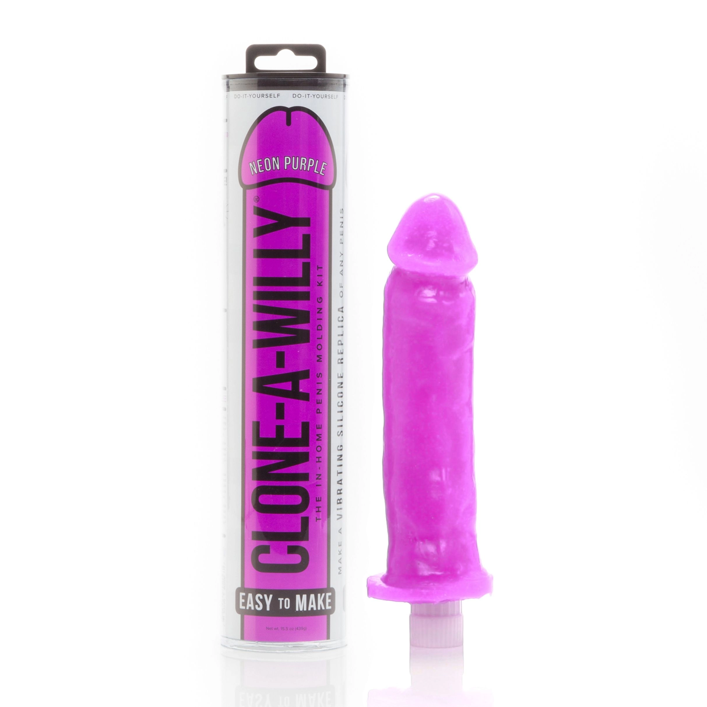 Clone-A-Willy Kit - Neon Paars - Afbeelding 3