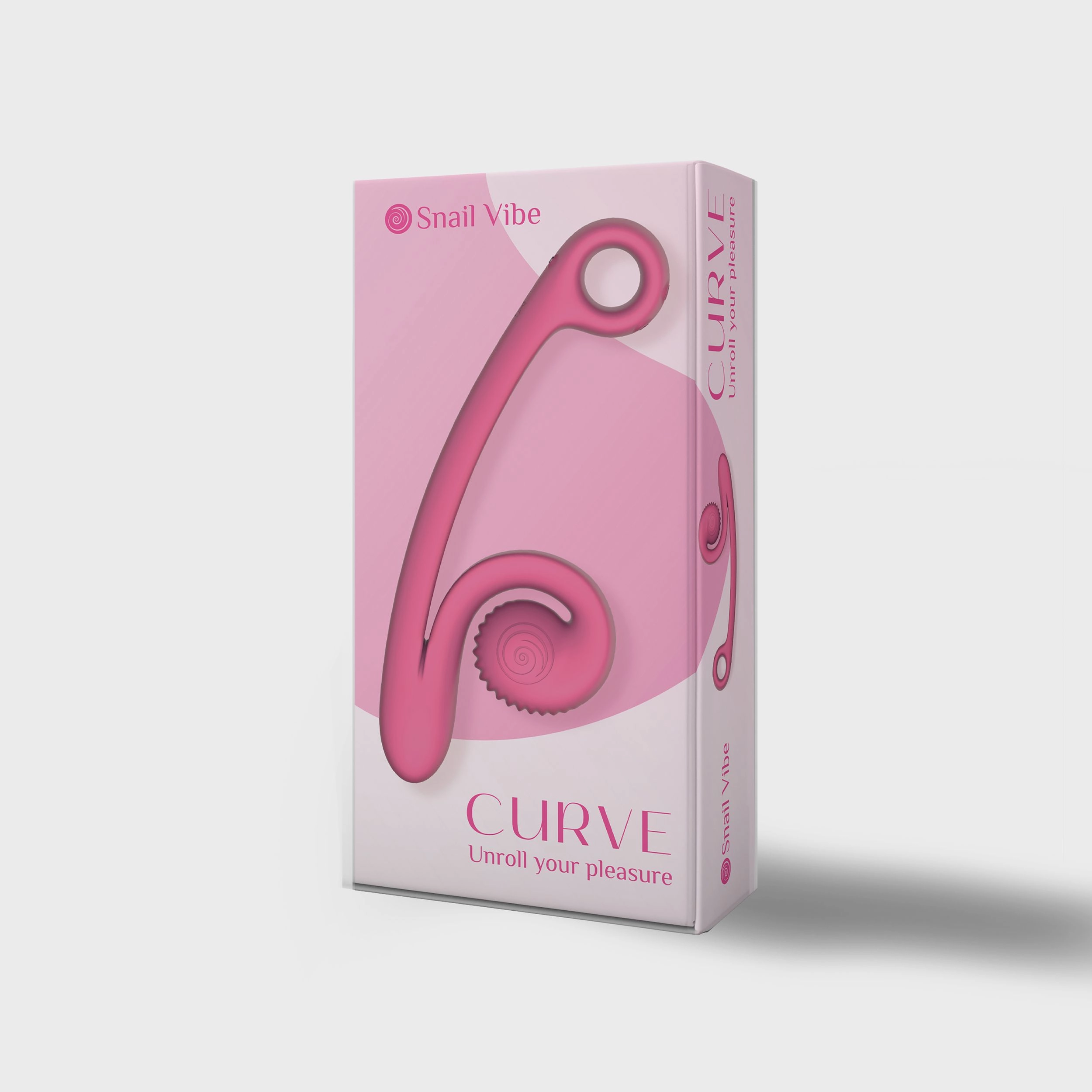 SVibe - Snail Vibe Curve Duo Vibrator - Roze - Afbeelding 2