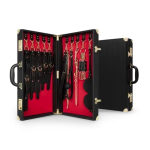 Bedroom Fantasies - Bondage Koffer 13 Stuks - Rundleer