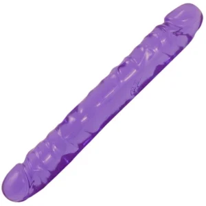 Doc Johnson - Doc Johnson - Crystal Jellies Jr. Double Dong - Paars