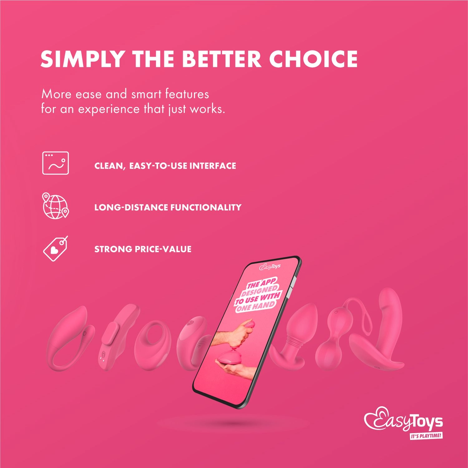 EasyConnect - Draagbare Vibrator Ivy app gestuurd - Afbeelding 10